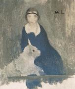 Asijici and dog Marie Laurencin